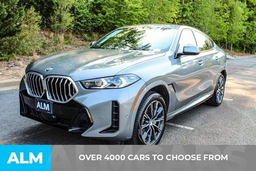 Skyscraper Gray Metallic 2024 BMW X6 xDrive40i