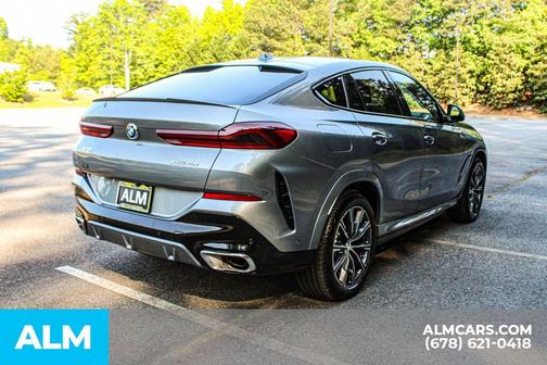 Skyscraper Gray Metallic 2024 BMW X6 xDrive40i