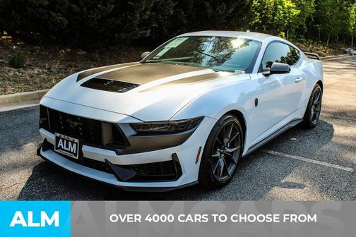 White 2025 Ford Mustang Dark Horse