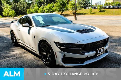 White 2025 Ford Mustang Dark Horse