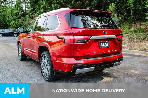Red 2024 Toyota Sequoia Capstone