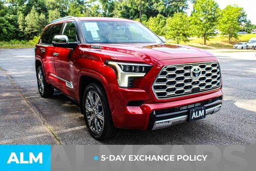 Red 2024 Toyota Sequoia Capstone