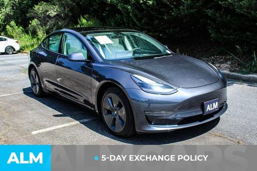 Gray 2022 Tesla Model 3 Long Range