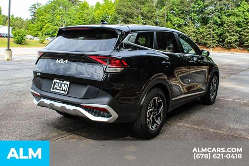 Ebony Black 2025 Kia Sportage LX