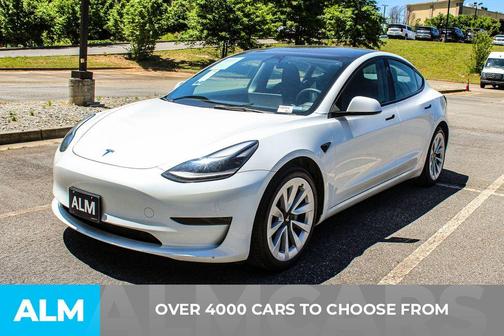 White 2023 Tesla Model 3 Base