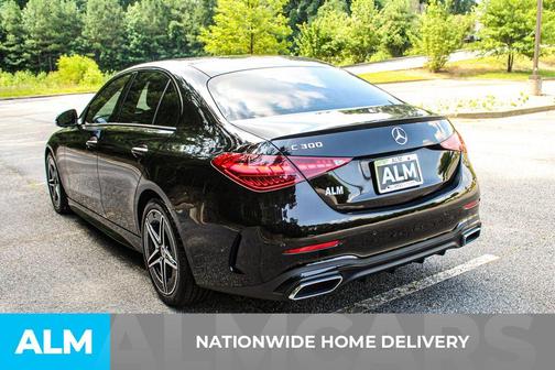 Black 2025 Mercedes-Benz C-Class C 300