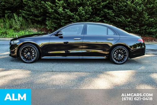 Black 2025 Mercedes-Benz S-Class S 580 4MATIC