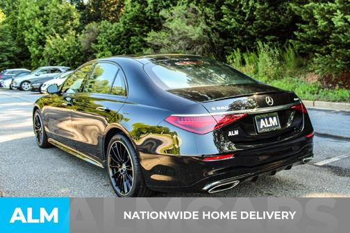 Black 2025 Mercedes-Benz S-Class S 580 4MATIC