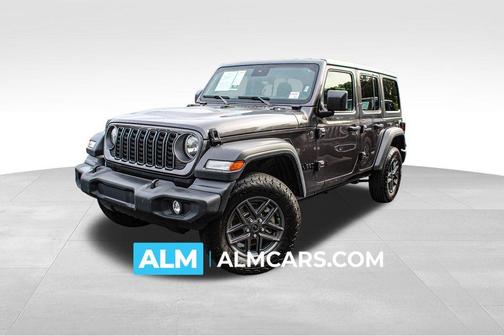 Granite Crystal Clearcoat Metallic 2025 Jeep Wrangler Sport