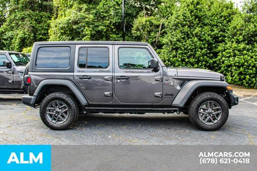 Granite Crystal Clearcoat Metallic 2025 Jeep Wrangler Sport