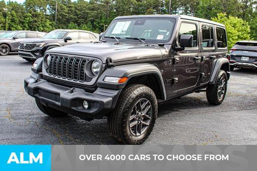 Granite Crystal Clearcoat Metallic 2025 Jeep Wrangler Sport