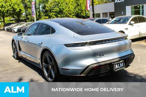 Silver 2020 Porsche Taycan 4S