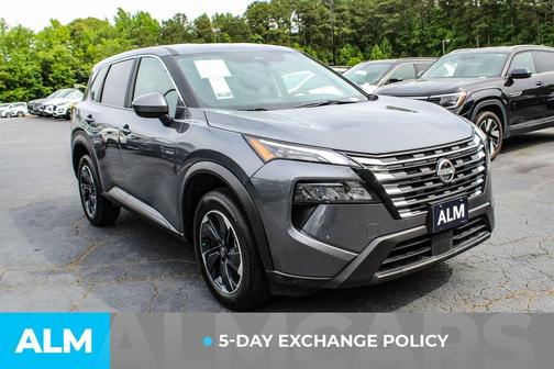 Gun Metallic 2025 Nissan Rogue SV