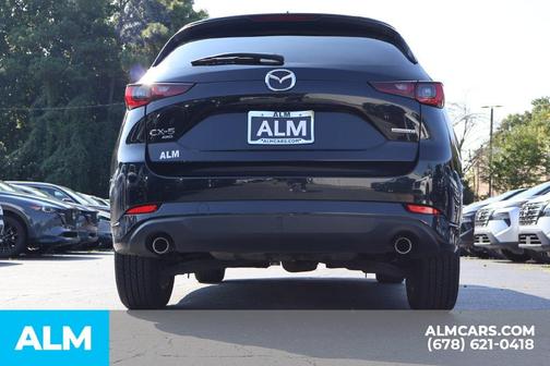Jet Black Mica 2025 Mazda CX-5 Preferred