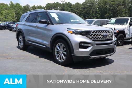 Silver Metallic 2022 Ford Explorer Limited