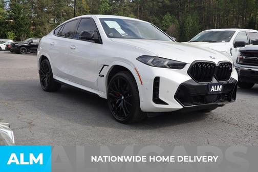 White 2024 BMW X6 M60i