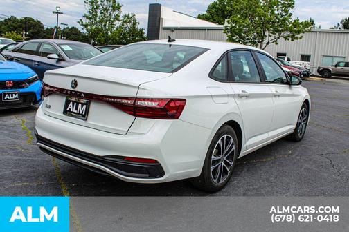 Pure White 2025 Volkswagen Jetta 1.5T Sport