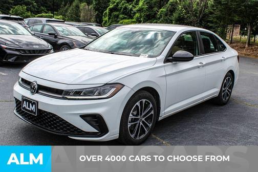 Pure White 2025 Volkswagen Jetta 1.5T Sport