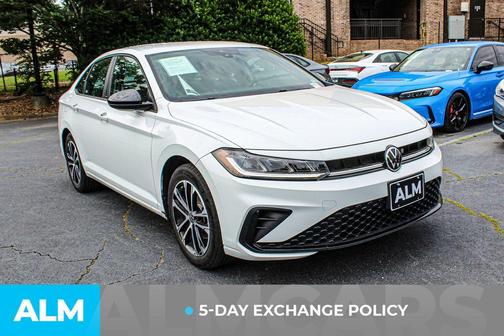 Pure White 2025 Volkswagen Jetta 1.5T Sport