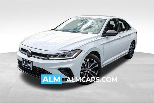 Pure White 2025 Volkswagen Jetta 1.5T Sport