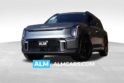 Pebble Gray 2024 Kia EV9 GT-Line