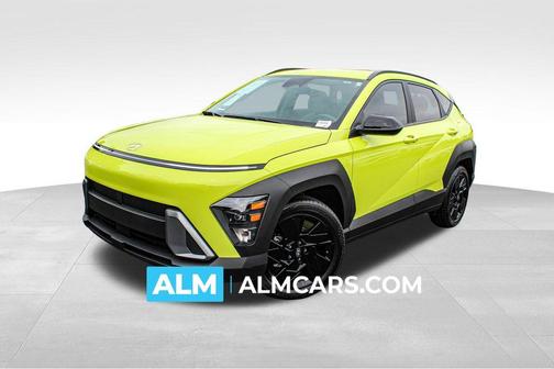Yellow 2026 Hyundai KONA SEL Sport