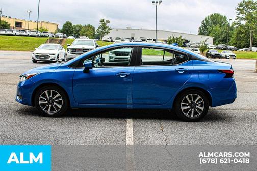Electric Blue Metallic 2024 Nissan Versa 1.6 SV