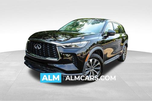 Diamond Black 2024 INFINITI QX60 Pure