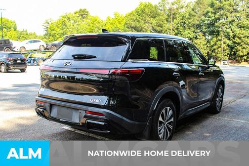 Diamond Black 2024 INFINITI QX60 Pure
