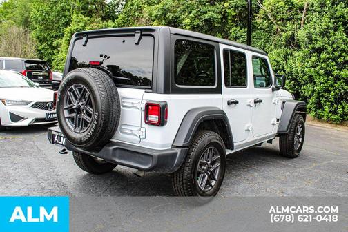 Bright White Clearcoat 2025 Jeep Wrangler Sport