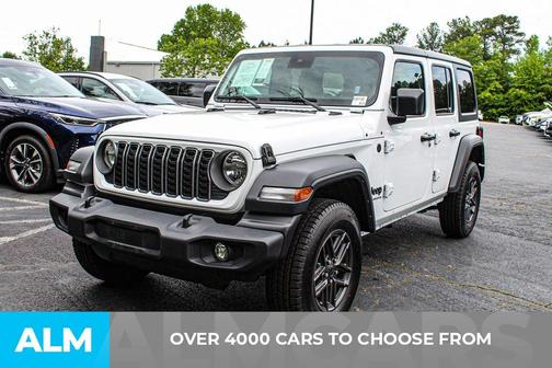Bright White Clearcoat 2025 Jeep Wrangler Sport