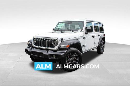 Bright White Clearcoat 2025 Jeep Wrangler Sport