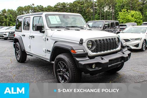Bright White Clearcoat 2025 Jeep Wrangler Sport