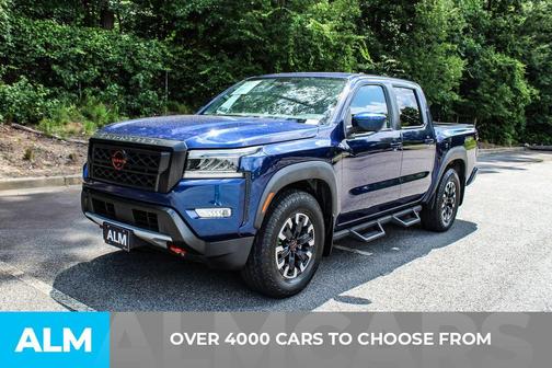 Deep Blue Pearl 2023 Nissan Frontier PRO-X