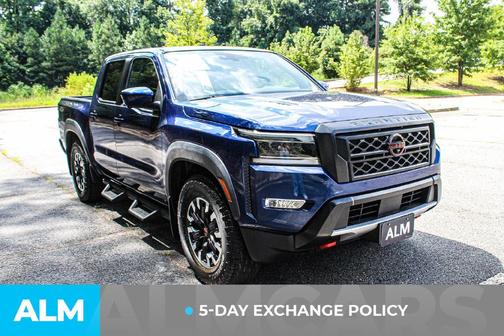 Deep Blue Pearl 2023 Nissan Frontier PRO-X