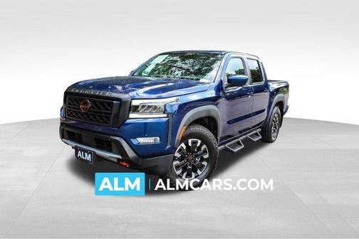 Deep Blue Pearl 2023 Nissan Frontier PRO-X