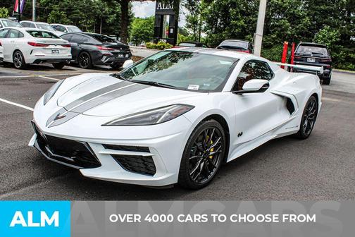 Arctic White 2024 Chevrolet Corvette Stingray w/1LT