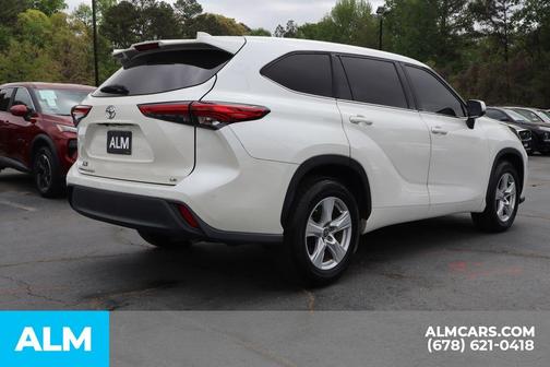 Blizzard Pearl 2020 Toyota Highlander LE