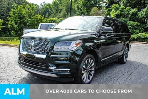 Green 2021 Lincoln Navigator L Reserve