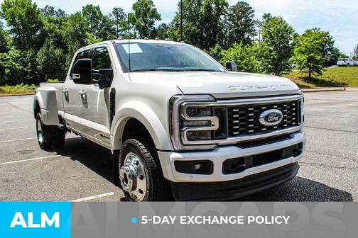 White 2025 Ford F-450 Platinum