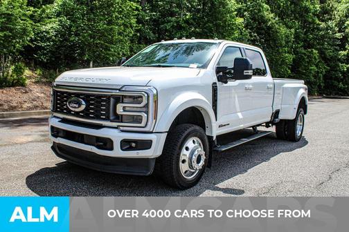 White 2025 Ford F-450 Platinum