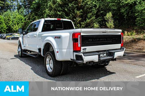 White 2025 Ford F-450 Platinum