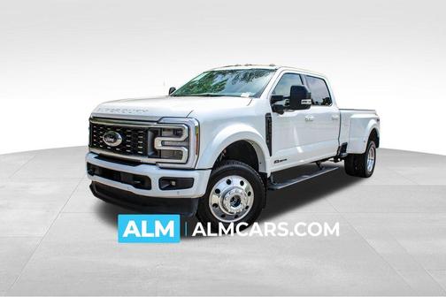 White 2025 Ford F-450 Platinum