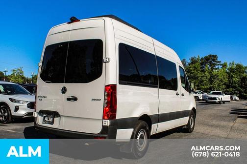White 2024 Mercedes-Benz Sprinter 2500 144 WB Standard Roof Passenger