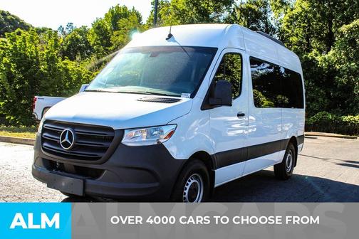 White 2024 Mercedes-Benz Sprinter 2500 144 WB Standard Roof Passenger