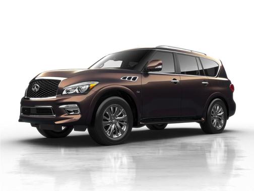 Black 2017 INFINITI QX80 Base