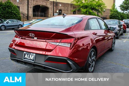 Red 2025 Hyundai ELANTRA SEL Sport
