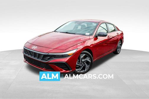 Red 2025 Hyundai ELANTRA SEL Sport