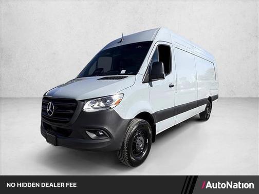 Silver Gray 2026 Mercedes-Benz Sprinter 2500 170 WB High Roof Extended Cargo