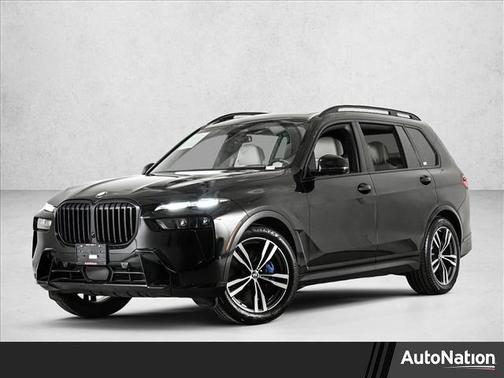 Black Sapphire Metallic 2025 BMW X7 xDrive40i